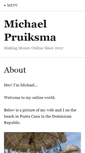 Mobile Screenshot of michaelpruiksma.com